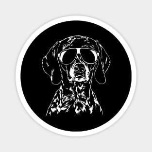 Funny German Shorthaired Pointer sunglasses cool dog Magnet